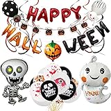 ハロウィン 飾り ハロウィン 飾り付け ガーランド 壁 飾り バルーン ハロウィングッズ パーティー 飾り付け デコレーション ガーランド
