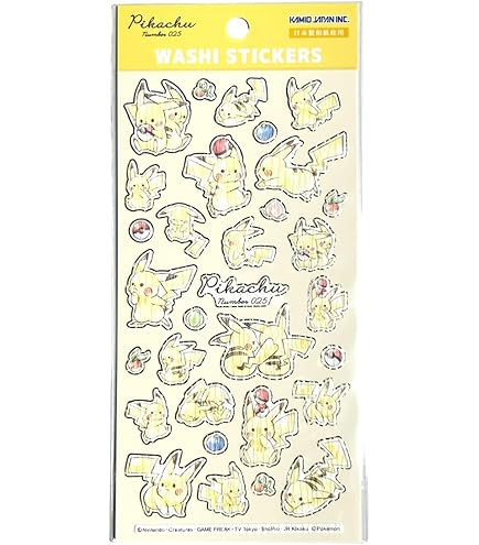 Amazon | ポケットモンスター トラベルステッカー レトロステッカー