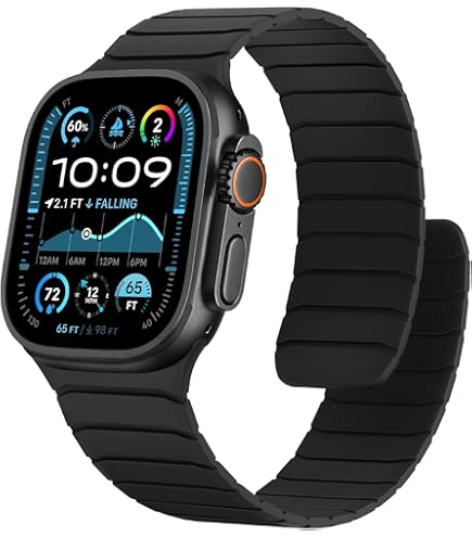 Amazon.co.jp: 磁気 コンパチブル Apple Watch バンド 49mm 46mm 45mm