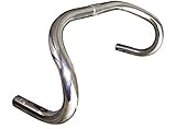 NITTO(日東) ドロップハンドル クロムモリブデン B123 B123CrMo-41 φ25.4 410 シルバー