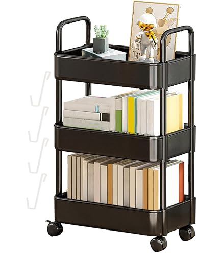 Amazon.co.jp: ワゴン 収納ワゴン テーブルワゴン 隙間収納 ラック