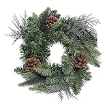 シオン工芸 クリスマスリース パインリース M