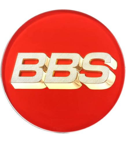 Amazon | BBS 正規品 エンブレム プラチナシルバー 70Φ リング付 