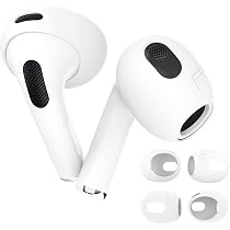 Gcioii 3 Pairs AirPods 3 Ear Hooks Covers [Added Storage Pouch] Anti Slip  Wings Ear Covers, Grip Tips Accessories Compatible with Apple AirPods 3rd  Generation (White, Medium) : Amazon.com.au: Electronics