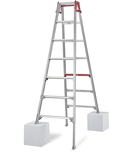 Amazon | アルインコ 伸縮脚付専用脚立 PRT-270FX 天板高さ2.47～2.91m