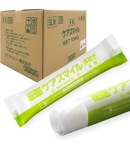 Amazon.co.jp: 【業務用】 日昭産業 NS清拭用タオル-α からだふき