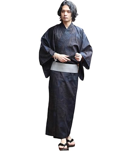 Amazon.co.jp: 浴衣反物 紳士用 かまわぬ柄 : ファッション