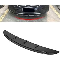 Amazon | Olgyn 車のフロントバンパーリップスポイラースプリッター 