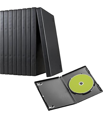 Amazon.co.jp: サンワサプライ 8枚収納 DVDトールケース DVD-W8-01BK