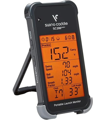 Amazon | Voice Caddie SC200Plus ポータブルゴルフローンチモニターと