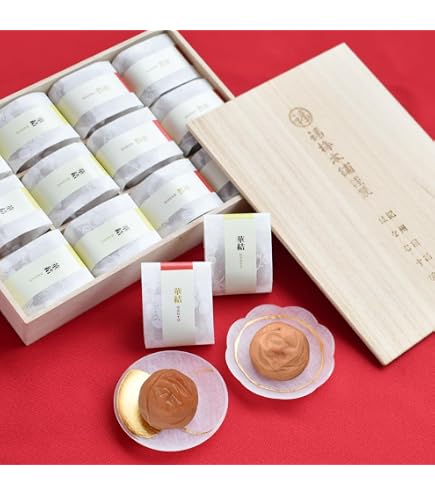 Amazon.co.jp: 福梅本舗 お中元ギフト 梅酒と梅干しセット 紀州南高梅