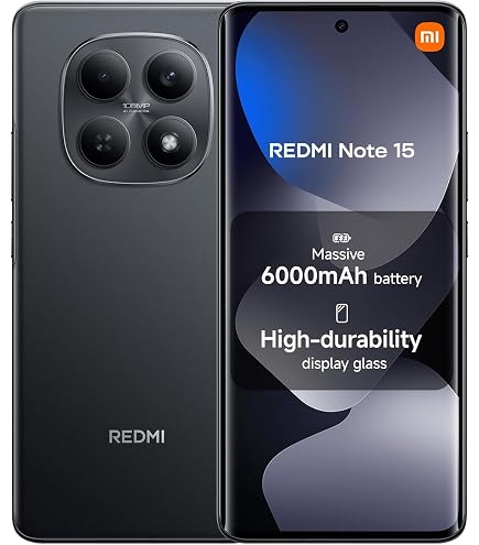 Redmi 15 5G Dual SIM 8GB 256GB Titan Gray - Global Version
