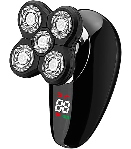 シェーバーメンズ 髭剃り 電動 メンズシェーバー 電動シェーバー ひげそり 電気シェーバー 回転式 乾湿両用 IPX6防水 お風呂剃り可 USB充電式 ロッグ機能付き 海外対応 (ブラウン) Amazon | メンズシェーバー 多機能 回転式 7枚刃 電動 顔用 髭剃り