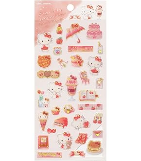 ハローキティ キャラクターシール 4シートセット Amazon.co.jp: ハローキティ[シールシート]4サイズステッカー