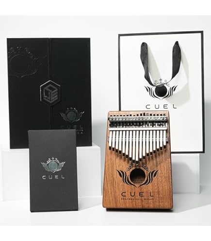 Amazon | LingTing Kalimba 34 keys Thumb Piano Mbira Finger Piano