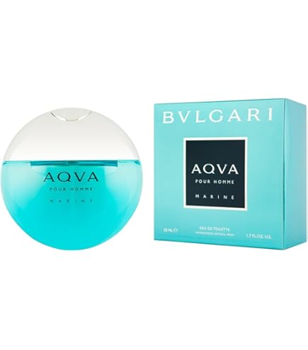 Amazon.co.jp: ブルガリ アクアプールオムマリン50mlオードトワレ