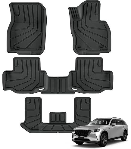 Amazon | LUCKEASY マツダ CX-80 専用 フロアマット 3Dフロア