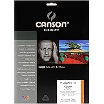 canson キャンソン フォトアート HD キャンバス A3+ 25枚入り a Amazon.co.jp: キャンソン 写真用紙 インフィニティ フォト