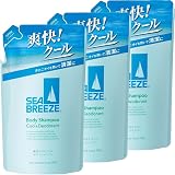ボディシャンプー クール&デオドラント f つめかえ 詰替え 330mL x 3個セット