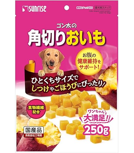 Amazon | ゴン太 ゴン太の角切りおいも 100g | ゴン太 | ジャーキー 通販