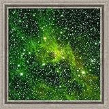 キャンバスアートギャラリーラップ' NASAのSpitzerスペース望遠鏡に、Wispy、Vast構造in the constellation Perseus with a smallバブルのけいれん