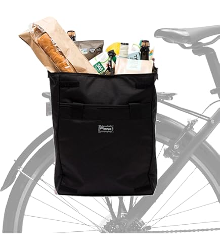 Amazon.co.jp: Green Guru Gear Free Rider Bike Pannier, Multicolor
