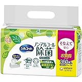 シルコット ウェットティッシュ 除菌 ノンアルコールタイプ 詰替 360枚(45枚×8)