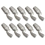 Lurrose 10ペア ヘビ頭トグルクラスプ 合金製 ブレスレット留め金 1.57インチ ネックレス用ジュエリー金具 アクセサリーパーツ