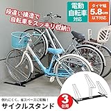サイクルスタンド 3台用