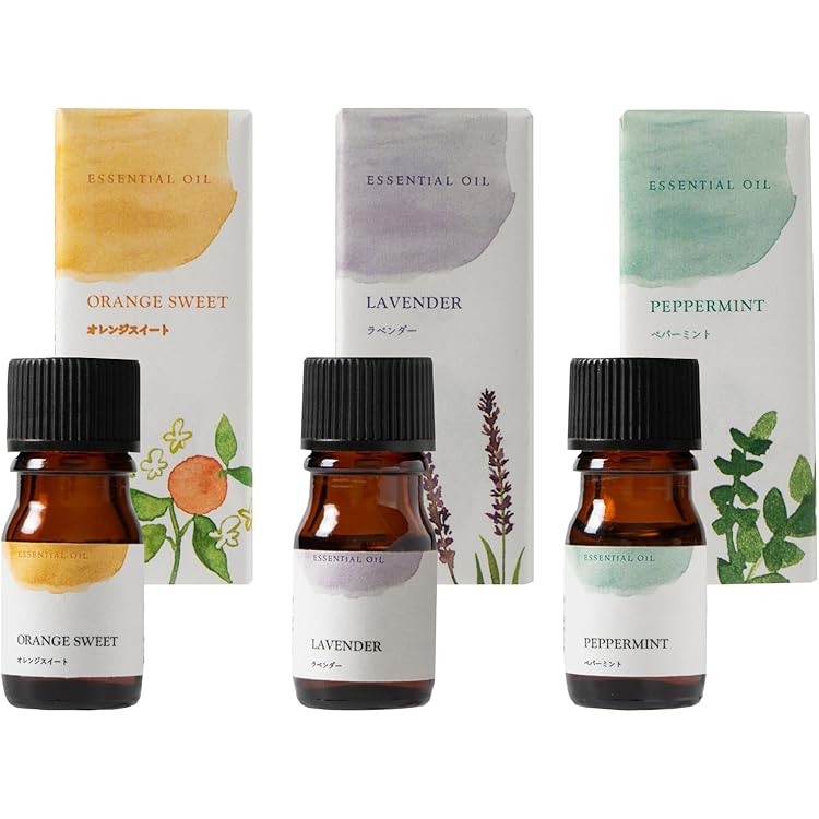Amazon.co.jp: 生活の木 アロマオイル エッセンシャルオイル 3本セット