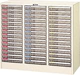 【代引不可・時間指定不可】【メーカー直送】ナカバヤシ フロアーケース A4-742P [●浅型14段×3/A4/タテ型] 【メール便不可】