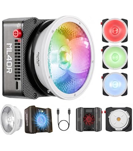 Amazon | Godox ML100BI ML100 BI 100W バイカラーLEDビデオライト