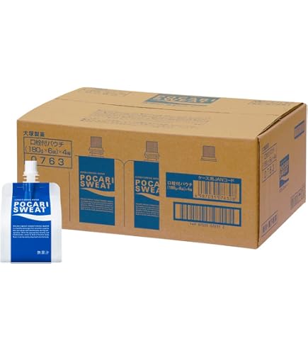 Amazon.co.jp: 大塚製薬 ポカリスエット ゼリー パウチ 180g×24個入×3