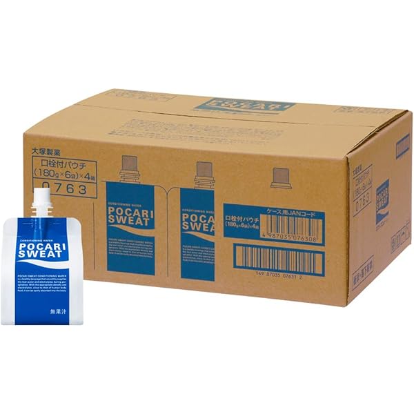 Amazon.co.jp: 大塚製薬 ポカリスエット ゼリー パウチ 180g×24個入×3