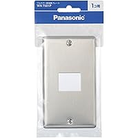 パナソニック(Panasonic) フルコート加工 新金属プレート 1コ用/P WN7501P