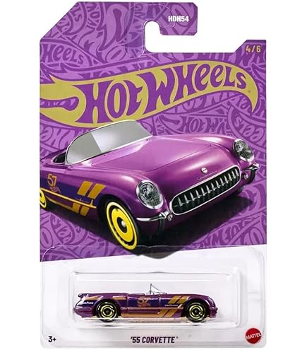 Amazon | Hot Wheels '62 Corvette Gasser, HW Gassers 3/5 [red] 174