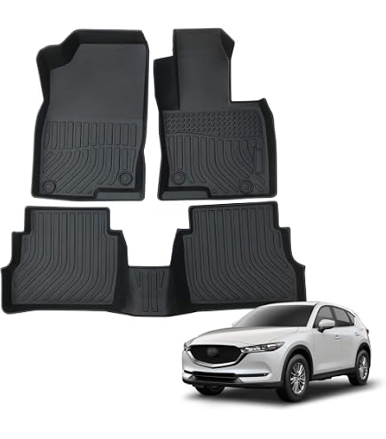 Amazon | CX-5 KF系 AT車 3D フロアマット 1列目用 運転席 助手席 水