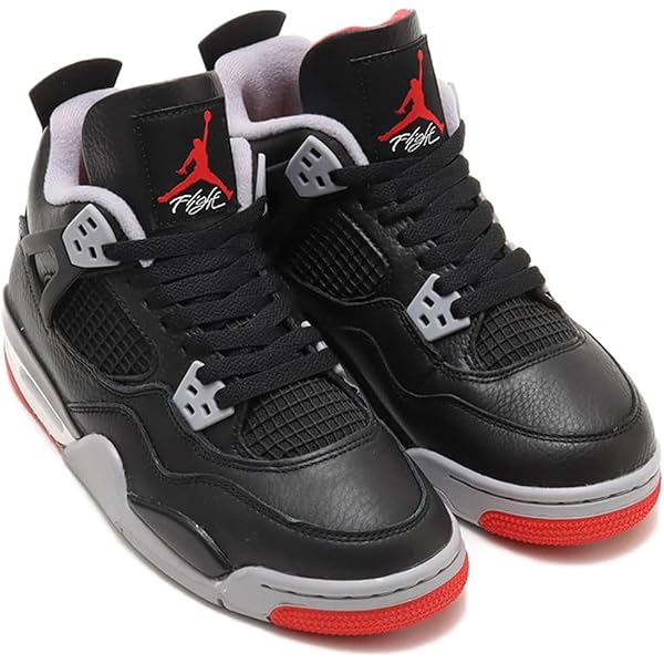 Amazon | Nike ユニ 大人用 Jordan Air 4 レトロ, ブラック