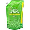 「オーガニック プレミアムココナッツオイル(無香タイプ)1840g(2L) 【ココウェル】」