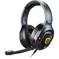 【新品・未使用】MSI ヘッドセット Immerse GH50 WIRELESS Amazon.com: MSI Immerse GH50 Wired Gaming Headset, 7.1