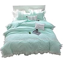 グレー レース付き ベッドカバーセット ダブル グレー レース付き ベッドカバーセット ダブル 寝具セット 綿100