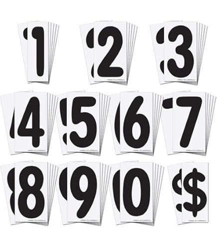 78 Pcs Replacement Letters For White Message Board Sidewalk Signs Swinging Sign Plastic Letters For Signs With 4 Inch Tracks 3 Of Each A To Z Black On White Background