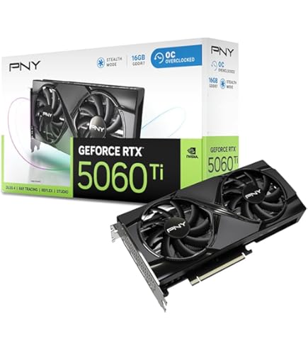 Amazon | PNY GeForce RTX 4070Ti SUPER 16GB VERTO OC 3FAN GDDR6X