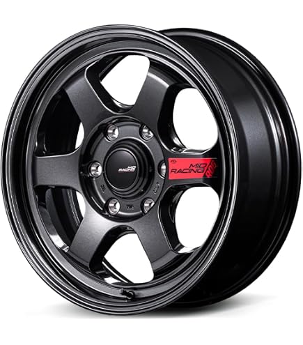 Amazon.co.jp: TRD アルミホイール TF7A 15インチ 1本 ハイエースバン 