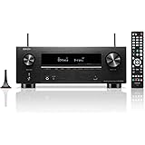 デノン Denon AVR-X2800H 7.2ch AVサラウンドレシーバー 8K Ultra HD、HDR10+、 eARC対応/ブラック AVR-X2800HK