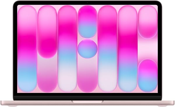 Apple 2026 MacBook Neo A18 Pro 13" Notebook with Chip: Designed for AI and Apple Intelligence, Liquid Retina Display, 8GB Unified Memory, 512GB SSD Storage, 1080p FaceTime HD Camera, Touch ID - Blush - 1