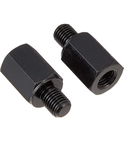 Amazon | デイトナ バイク用 ミラー アダプター 衝撃緩衝装置付き