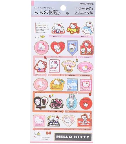 Amazon.co.jp: カミオジャパン シール 大人の図鑑シール リトルミィ