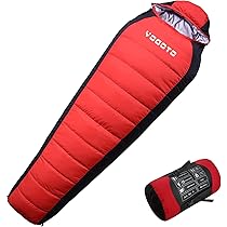 Amazon.co.jp: 【YOGOTO】 ダウン 寝袋 冬用 マミー型 シュラフ 600FP