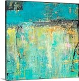 Erin Ashleyプレミアムシックラップカンバスウォールアートプリント題名バハマブルー 16" x 16" 2474948_24_16x16_none